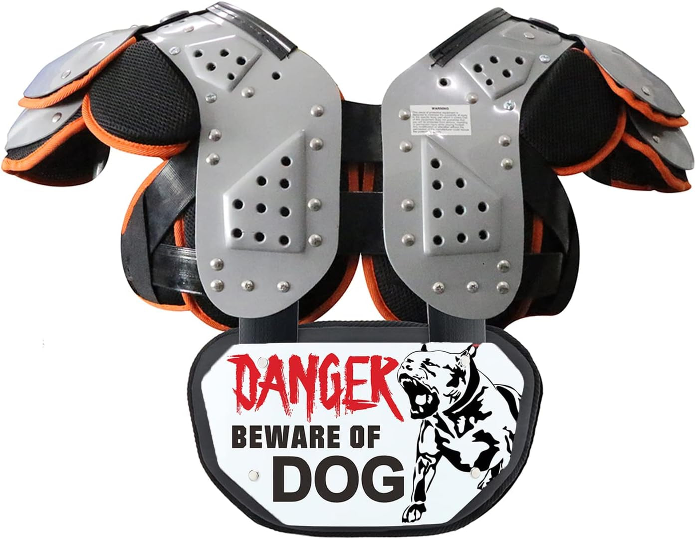 Football Back Plate Rear Back Protector Football Low Back Pad for Adult & Youth Players