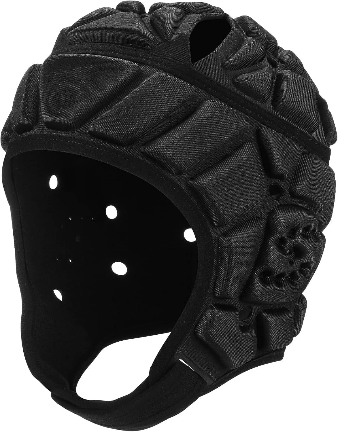 Flag Football Helmet Youth Soft Shell Football Helmet for 7V7 Football, Soft Shell Helmet for Flag Football Kids Adults, Rugby Headgear Scrum Cap Protective Headgear