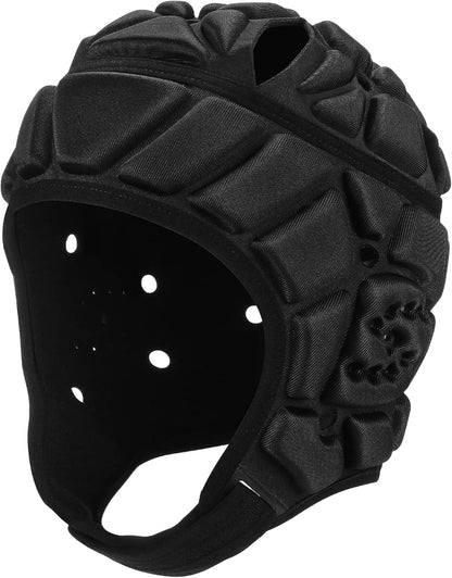 Flag Football Helmet Youth Soft Shell Football Helmet for 7V7 Football, Soft Shell Helmet for Flag Football Kids Adults, Rugby Headgear Scrum Cap Protective Headgear
