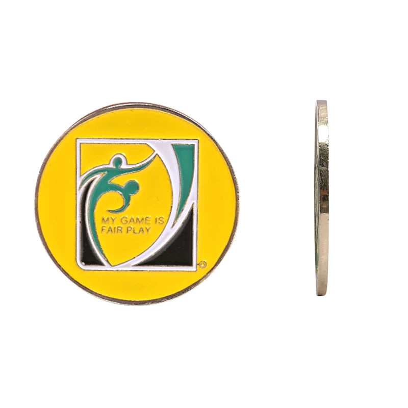 1 Side Pick Football Training Referee Side Toss Football Match Hard Metal Side Coins Football AIDS