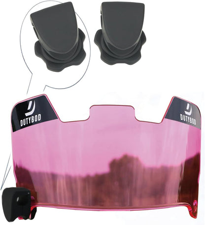 Football Visor Football Shield, Clear Football Visors for Helmet Scratch-Resistant, Fits Adult & Youth Football Helmets