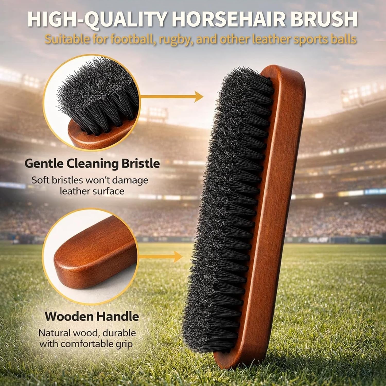 16Oz Football Rubbing Mud Kit, Baseball Mud Prep Kit with Brush, Towel, Gloves,Tape & Scraper, Leather Football Conditioner