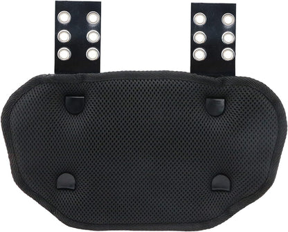 Football Back Plate Rear Back Protector Football Low Back Pad for Adult & Youth Players